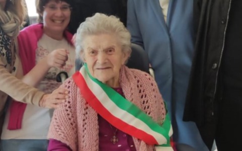 Addio a Giuseppina Lanticina, ex sarta di 105 anni