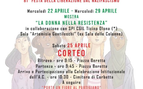 L’Anpi di Corbetta celebra la festa della Liberazione con eventi speciali
