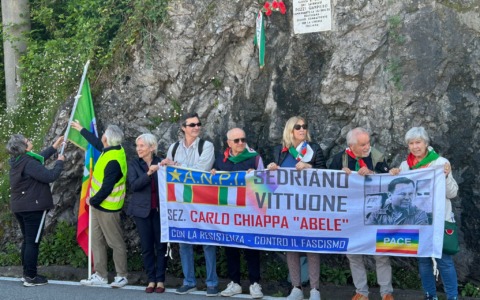Lezzeno commemora i partigiani vittuonesi Restelli e Pozzi