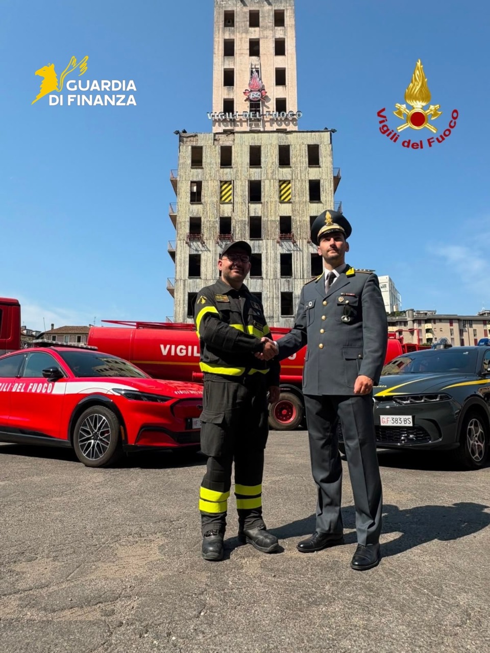 Consegnati ai Vigili del Fuoco 30.000 litri di gasolio sequestrati