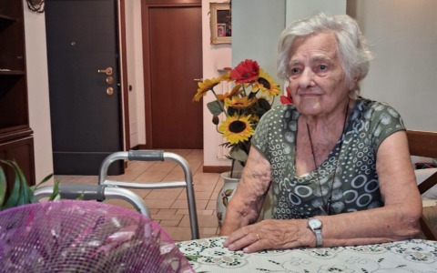 Luigia D’Agata festeggia il suo centenario